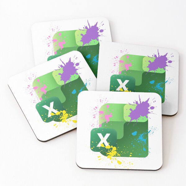 Item preview, Spreadsheet Artist Sticker – Data Nerd Paint Splatter Design designed and sold by thebmedit.