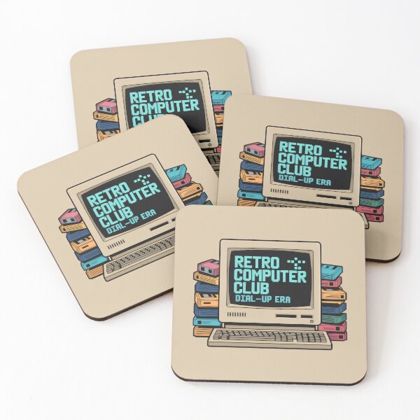 Item preview, Retro Computer Club Dial Up Era 90s Computer Nostalgia designed and sold by SplashTastic.