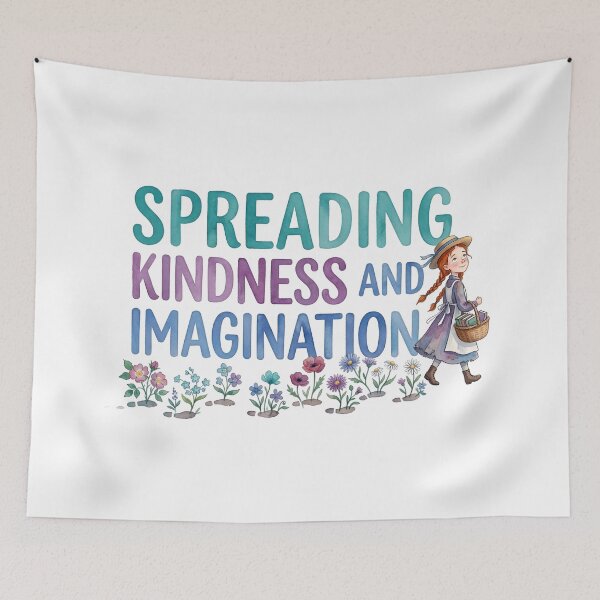 Item preview, Spreading Kindness And Imagination Anne Shirley Art designed and sold by Fenay Designs.