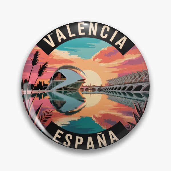 Item preview, Valencia Spain: Sunset City of Arts and Sciences designed and sold by CircinusStore.