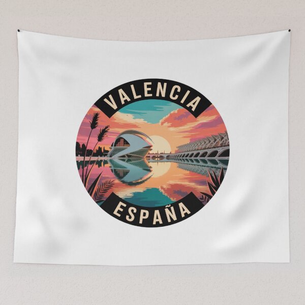 Item preview, Valencia Spain: Sunset City of Arts and Sciences designed and sold by CircinusStore.