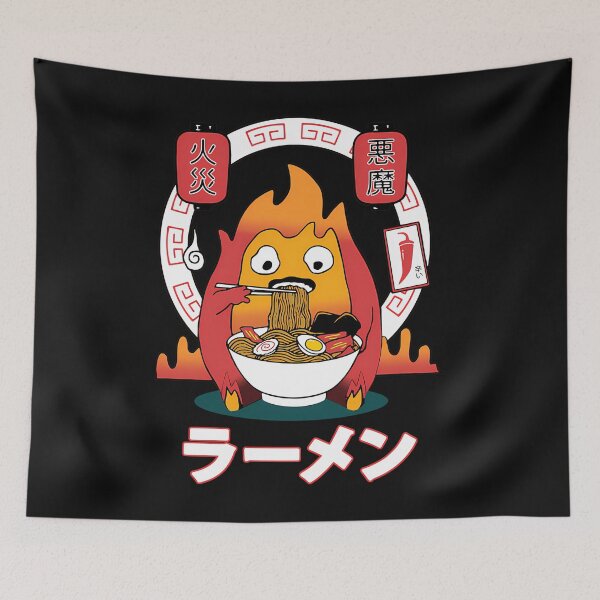 Item preview, Spicy Calcifer Studio Ghibli designed and sold by Amerkhuweilh.