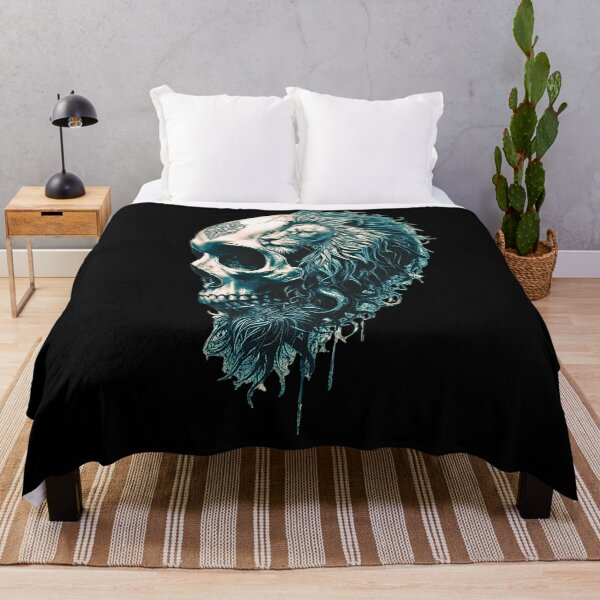 Item preview, Leo Skull Zodiac Design – Gothic Leo Lion Skull, Dark Astrology Aesthetic designed and sold by SKULLARTISTRY.
