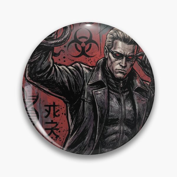 Item preview, Resident Evil Wesker Super Speed Strength Regeneration Icon designed and sold by Senpaiwaves.