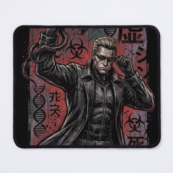 Item preview, Resident Evil Wesker Super Speed Strength Regeneration Icon designed and sold by Senpaiwaves.