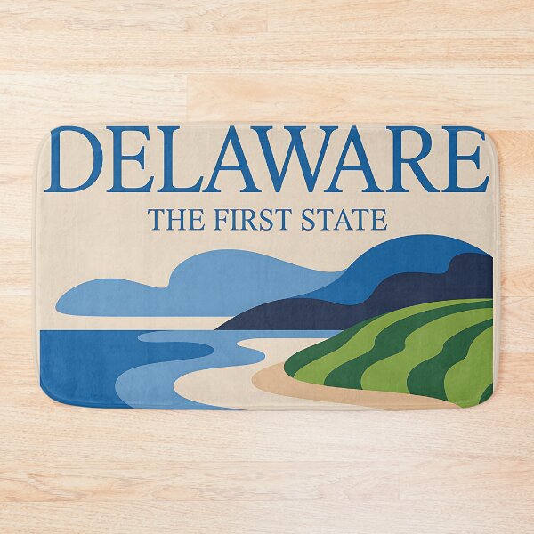 Item preview, Delaware - Travel Poster - USA designed and sold by PrintableTravel.