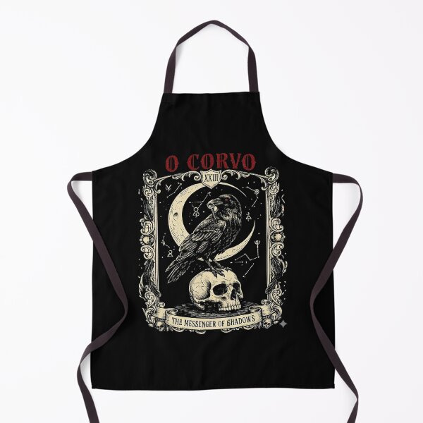 Item preview, Gothic Raven and Skull Vintage Tarot Card designed and sold by O Corvo.