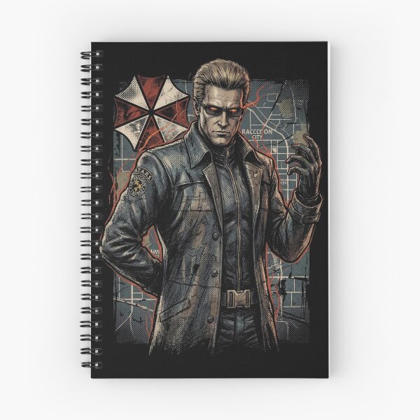 Item preview, Wesker RE Black Leather Coat Red Eyes Betrayal Portrait designed and sold by Senpaiwaves.
