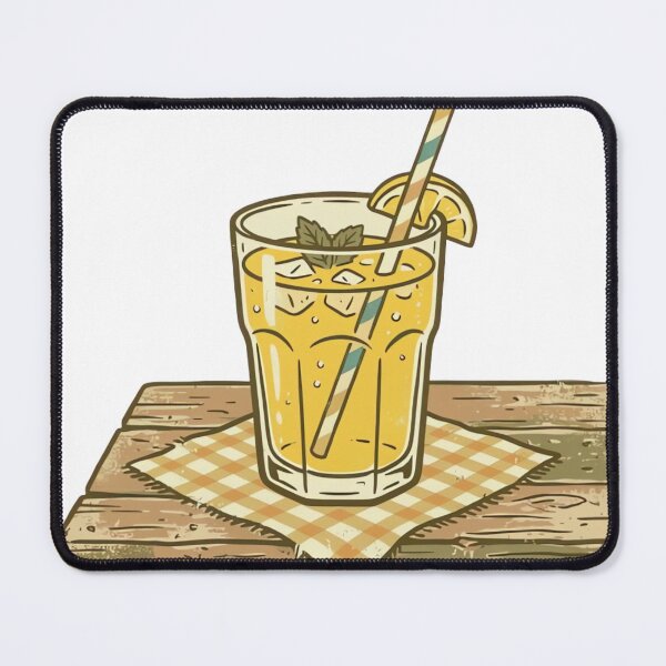 Item preview, Vintage Lemonade Glass on Rustic Table  designed and sold by urbinet.