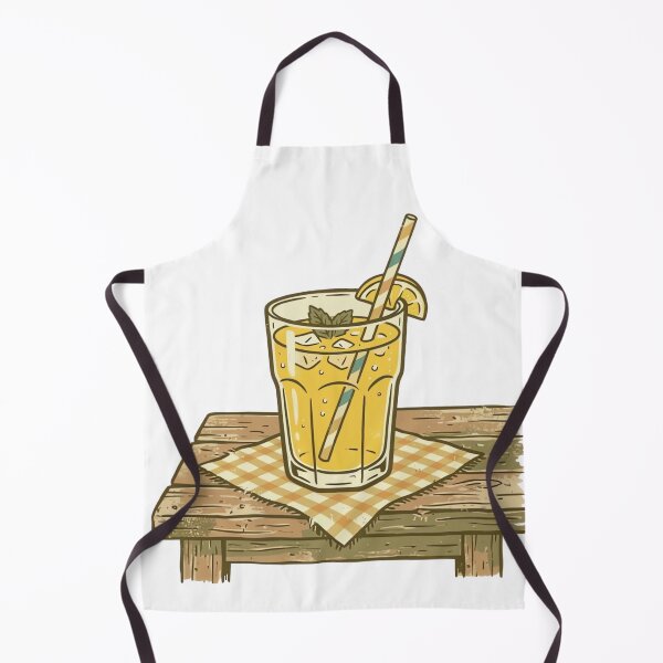 Item preview, Vintage Lemonade Glass on Rustic Table designed and sold by urbinet.