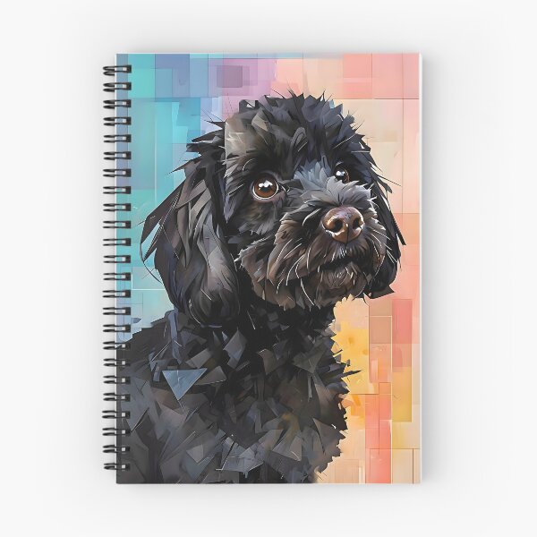 Item preview, Black Cockapoo designed and sold by Harpers Hidden Gems.