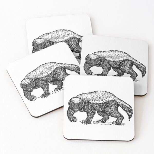 Item preview, Honey Badger designed and sold by dimakrukart.