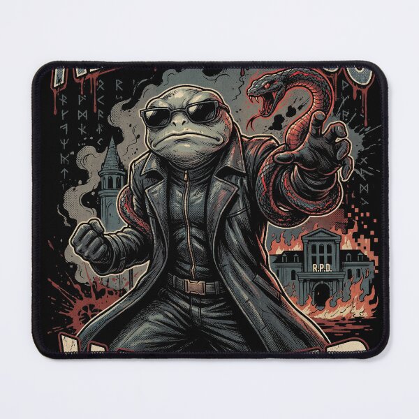 Item preview, Albinaurics Wesker Crossover RE Wesker Uroboros Virus Evolution Superhuman Portrait designed and sold by Senpaiwaves.