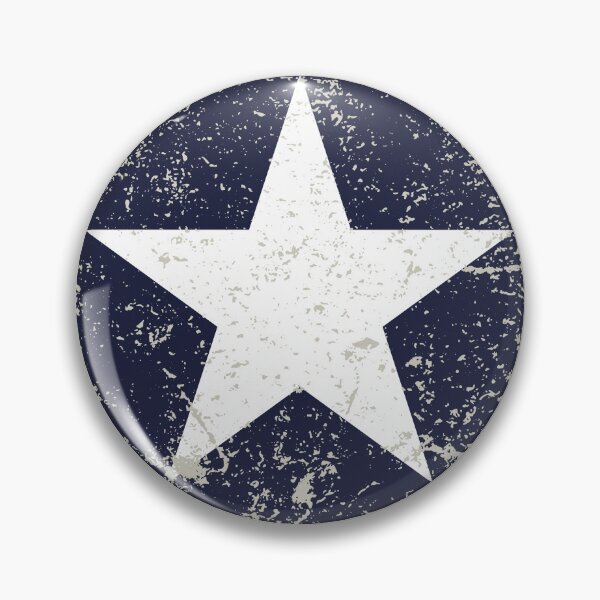 Item preview, USA Roundel / Insignia - Worn / Eroded / Aged / Grunge (Small) designed and sold by STUDIO-72.