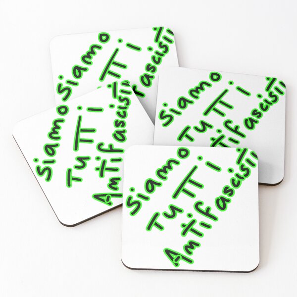 Item preview, Siamo tutti antifascist green and black   designed and sold by Kalhanne.