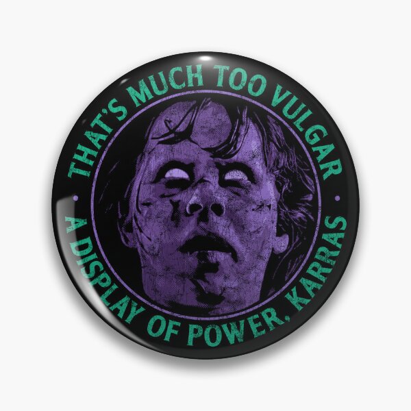 Item preview, Vulgar A Display Of Power The Exorcist 1973 Distressed designed and sold by Power Up Prints.