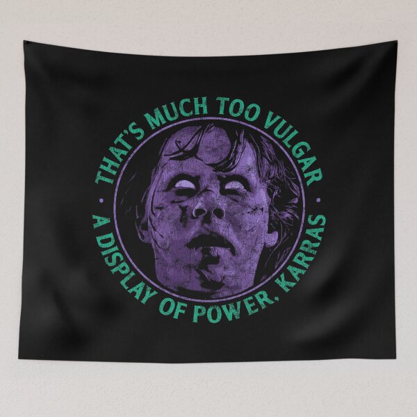 Item preview, Vulgar A Display Of Power The Exorcist 1973 Distressed designed and sold by Power Up Prints.