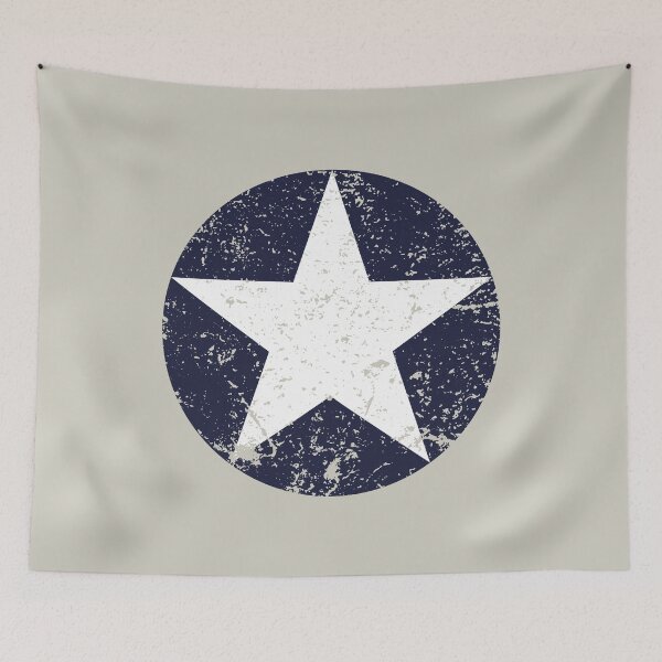 Item preview, USA Roundel / Insignia - Worn / Eroded / Aged / Grunge (Large) designed and sold by STUDIO-72.