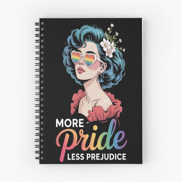 Item preview, More Pride Less Prejudice Pride Month LGBTQ designed and sold by CottonCandyPrin.