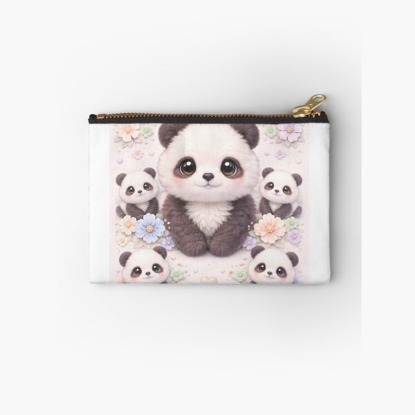 Item preview, Cute Pastel Panda Aesthetic Phone Case | Kawaii Panda Floral Pattern | Adorable Panda Design designed and sold by StickerMoodLab.