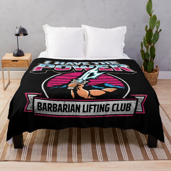 Item preview, Barbarian Lifting Club Vintage 80s Gym designed and sold by agearb.