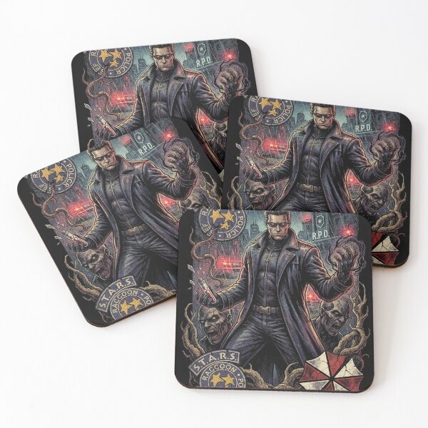 Item preview, Wesker RE5 Final Boss Red Eyes Mutation Design designed and sold by Senpaiwaves.
