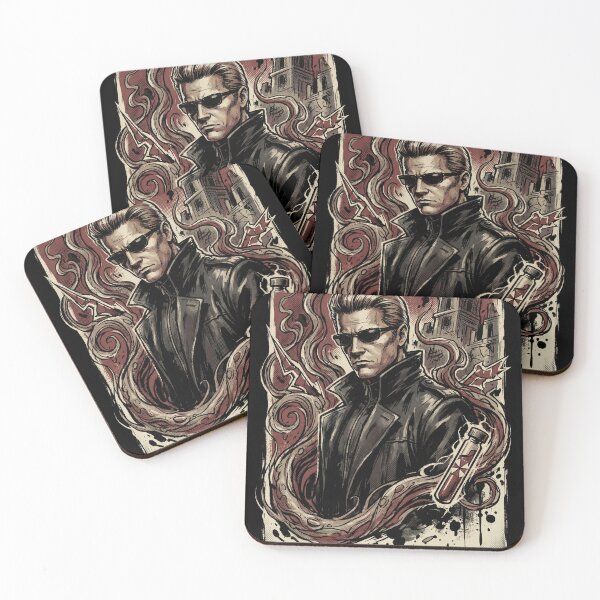 Item preview, Albert Wesker Resident Evil Umbrella Traitor Villain Art designed and sold by Senpaiwaves.