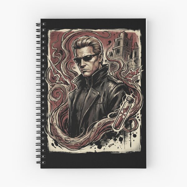Item preview, Albert Wesker Resident Evil Umbrella Traitor Villain Art designed and sold by Senpaiwaves.