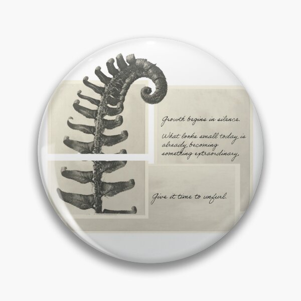 Item preview, Unfurling Growth – Botanical Fern Illustration designed and sold by sorryNOTsorry.brand.