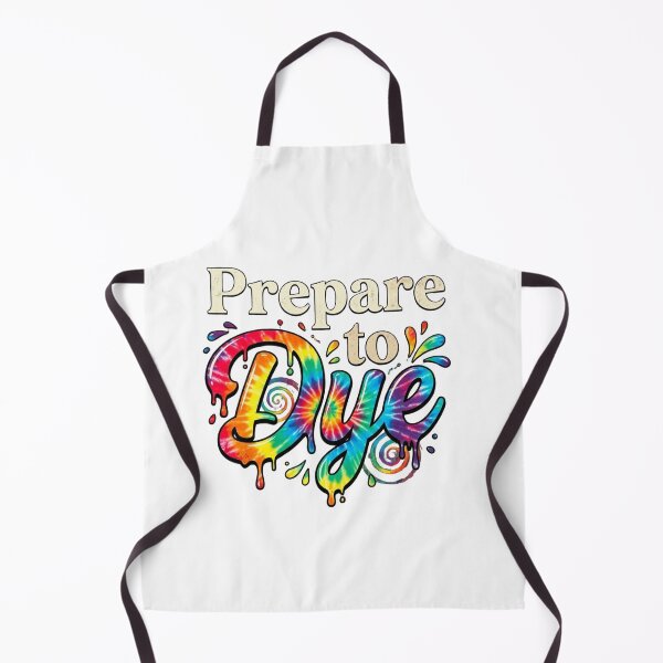 Item preview, Prepare To Dye T-Shirt, Funny Tie Dye Lover Gift, Colorful Retro Hippie Graphic Tee designed and sold by HB ART.