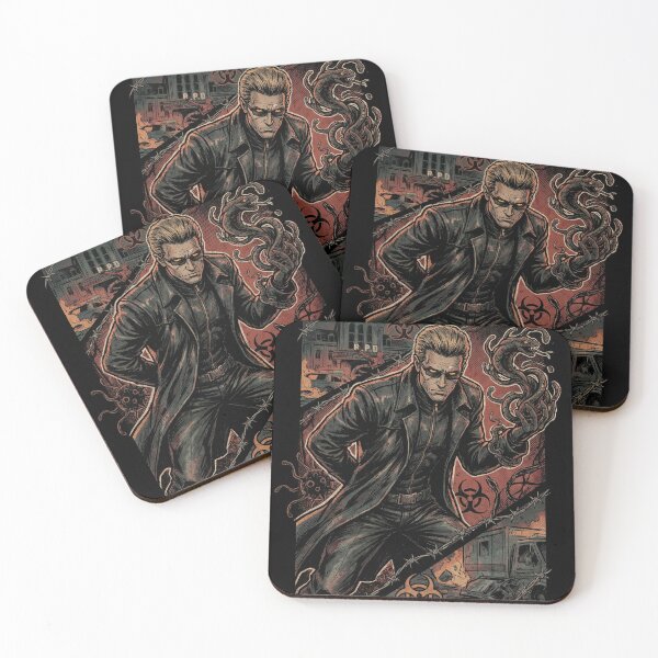 Item preview, Wesker Resident Evil S.T.A.R.S. Captain Betrayal Icon designed and sold by Senpaiwaves.