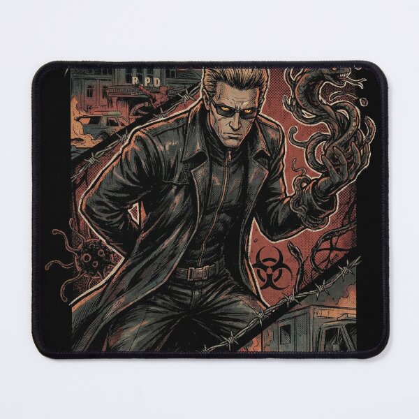 Item preview, Wesker Resident Evil S.T.A.R.S. Captain Betrayal Icon designed and sold by Senpaiwaves.