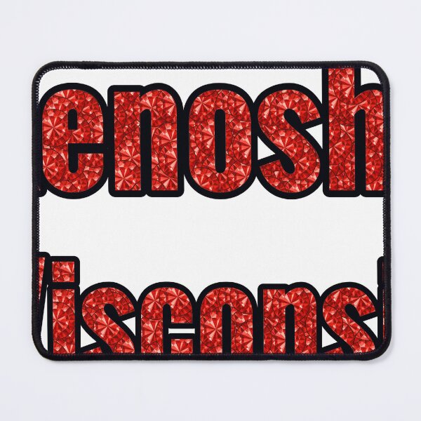 Item preview, Kenosha Wisconsin City Name With Red Rhinestone designed and sold by TheIconSmith.