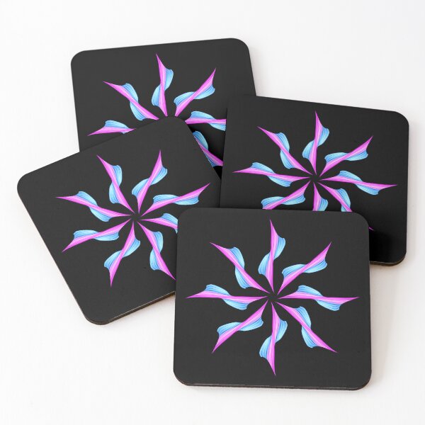 Item preview, Pink and blue mandala designed and sold by Meo Design.