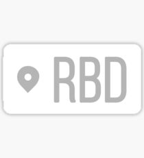 Rbd-grau Sticker