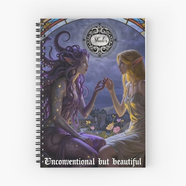 Item preview, The sea nymphette and the elf - unconventional yet beautiful designed and sold by ShaDeS-AI-Art.