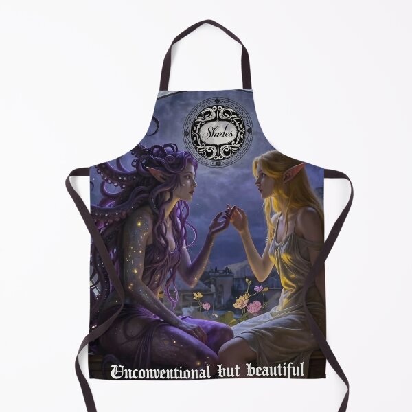 Item preview, The sea nymphette and the elf - unconventional yet beautiful designed and sold by ShaDeS-AI-Art.