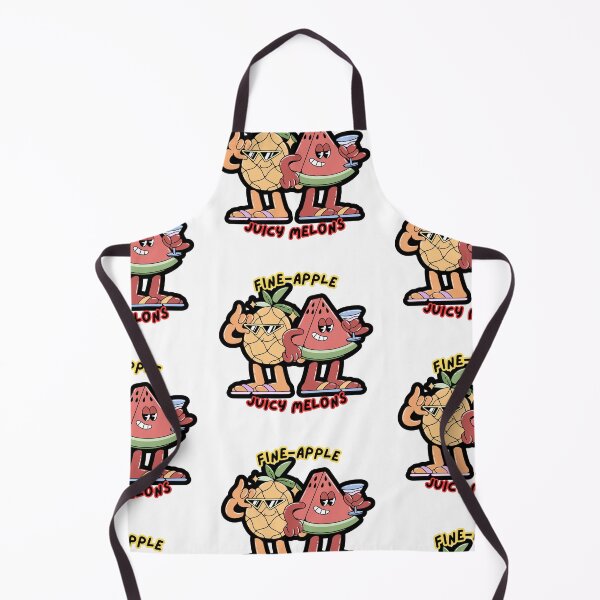 Item preview, "Fine-Apple & Juicy Melons Besties – Tropical Pun Duo Tee/Sticker" designed and sold by The-Melon-Cart.