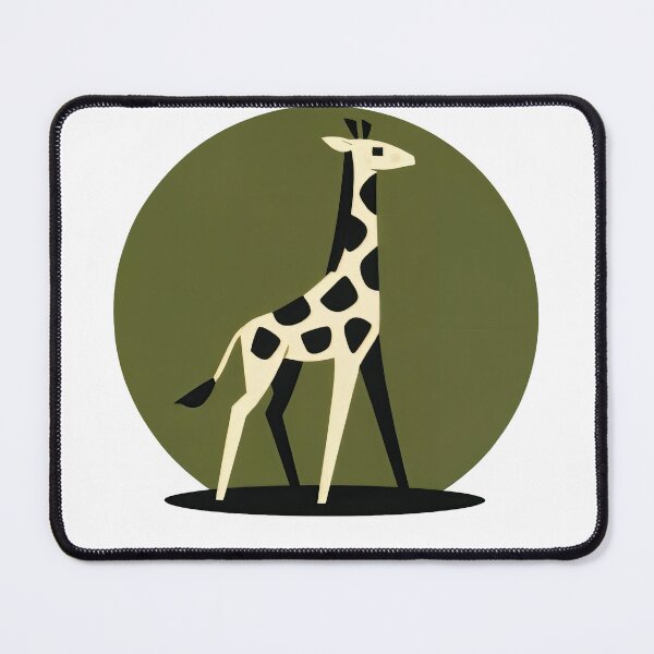 Item preview, Minimalist Giraffe – Modern Nature Design designed and sold by ForeverPrintsOK.