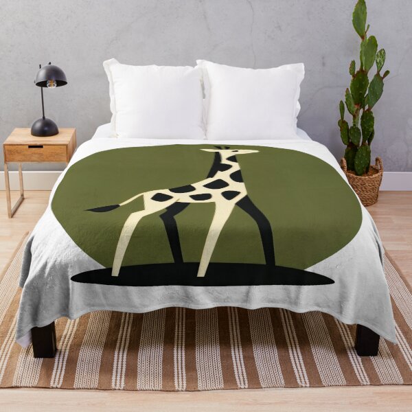 Artikelvorschau, Minimalistische Giraffe – Modernes Naturdesign entworfen und verkauft von ForeverPrintsOK.