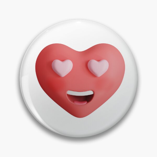 Item preview, Heart shape admired emoji with heart eyes designed and sold by GulArt.