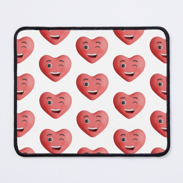 Item preview, Heart shape emoji with blinking expression designed and sold by GulArt.