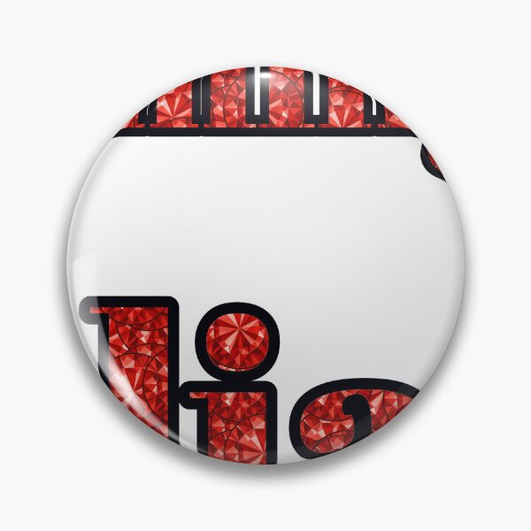 Item preview, Bloomington Indiana City Name With Red Rhinestone designed and sold by TheIconSmith.
