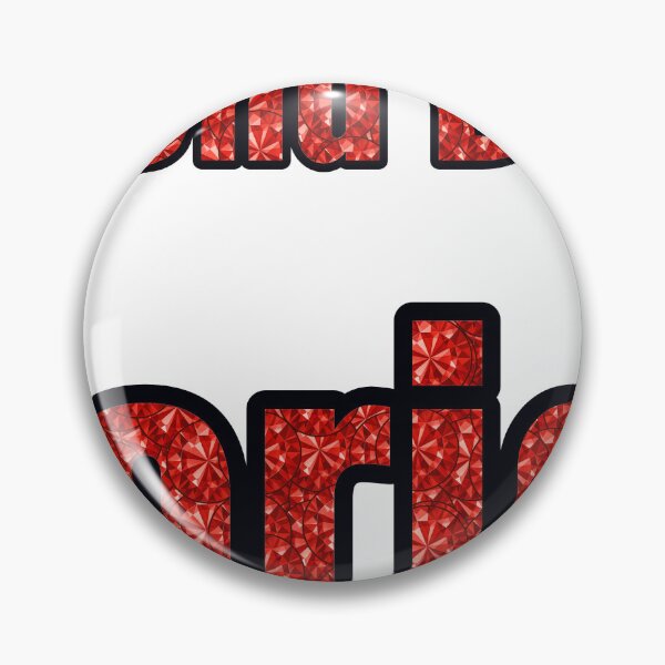 Item preview, Ormond Beach Florida City Name With Red Rhinestone designed and sold by TheIconSmith.