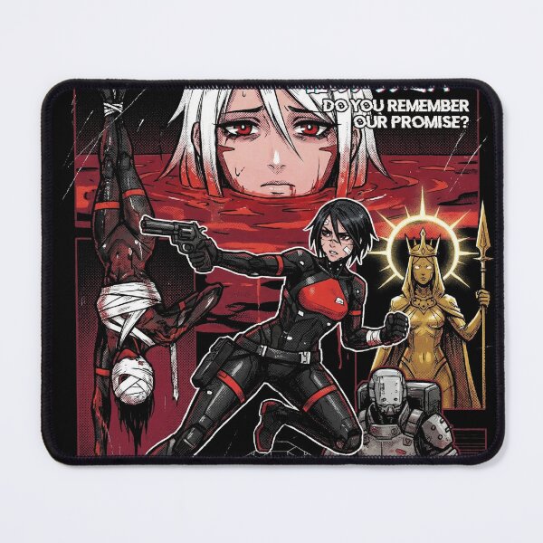 Item preview, Signalis Elster Ariane Cosmic Horror Romance Red Black Palette designed and sold by Senpaiwaves.
