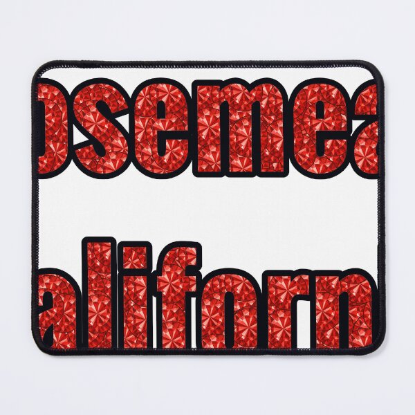 Item preview, Rosemead California City Name With Red Rhinestone designed and sold by TheIconSmith.