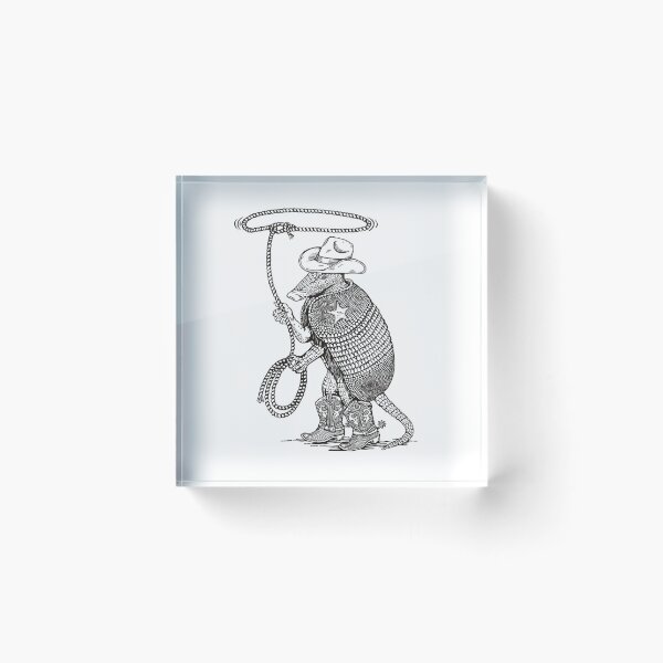 Item preview, Cowboy Armadillo designed and sold by dimakrukart.