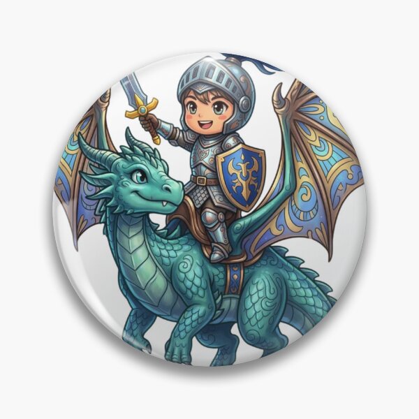 Item preview, The Knight and the Dragon designed and sold by PP&RAINBOW SHOP.