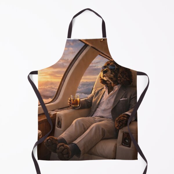 Item preview, Cockapoo Luxury Private Jet Sunset Art designed and sold by Cockapoo Society.