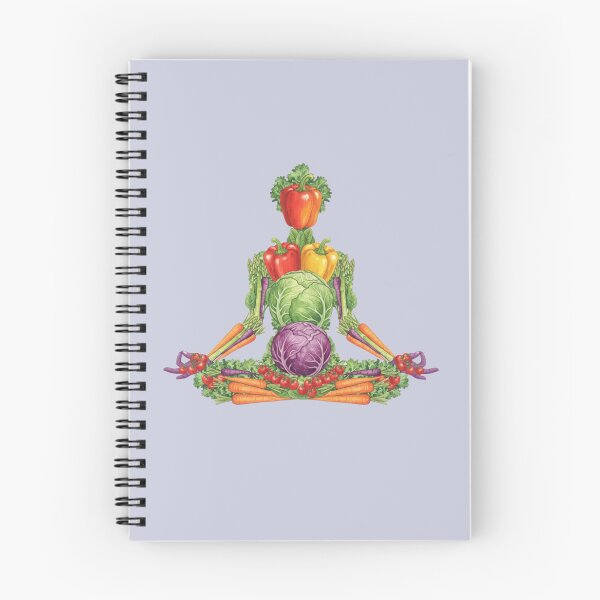 Item preview, Vegetable Meditation Pose Botanical Illustration designed and sold by Teenidesign .
